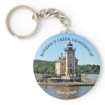 Rondout Bäck fyr, New York Keychain