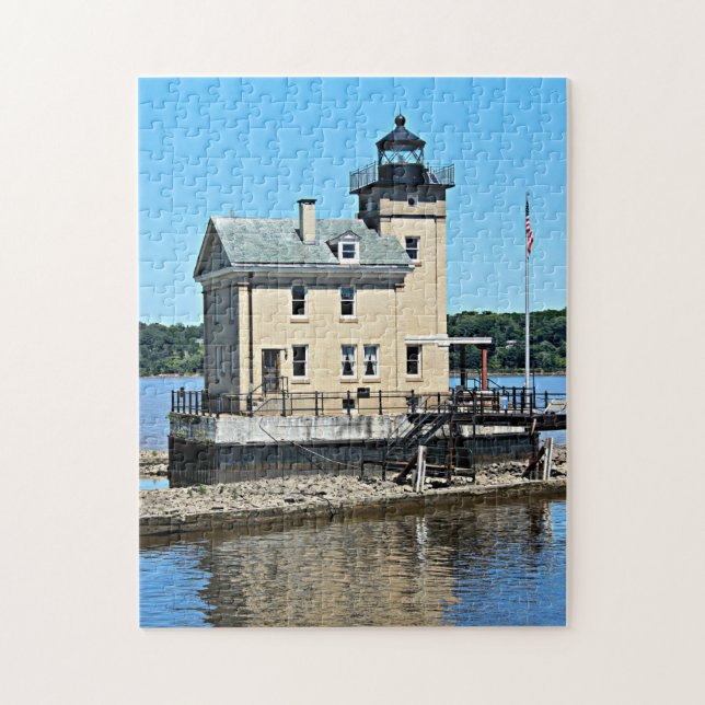 Rondout Bäck fyr, New York Pussel (Vertikal)