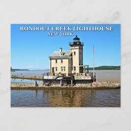 Rondout Bäck fyr, New York-vykort Vykort