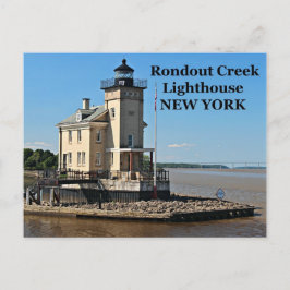 Rondout Bäck fyr, New York-vykort Vykort