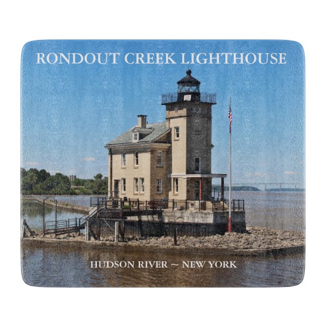 Rondout Bäck Lighthouse, New York Caking Board (Framsidan)