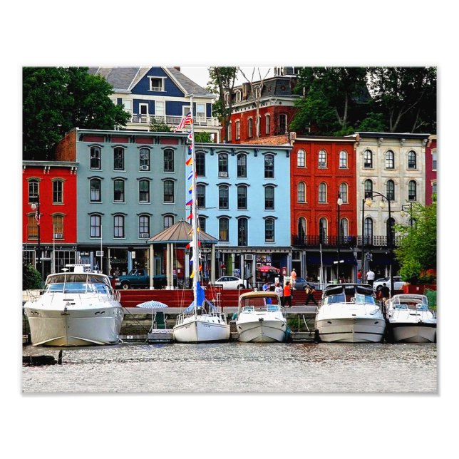 Rondout Storefronts Fototryck (Framsidan)