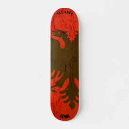RONIN Albanien Apex Pro Flagga Skateboard Deck