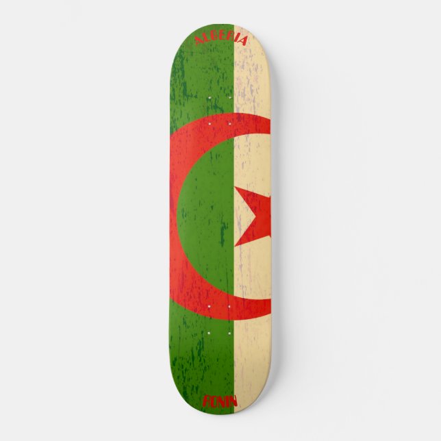 RONIN Algeriet Apex Pro Flagga Skateboard Deck (Framsida)