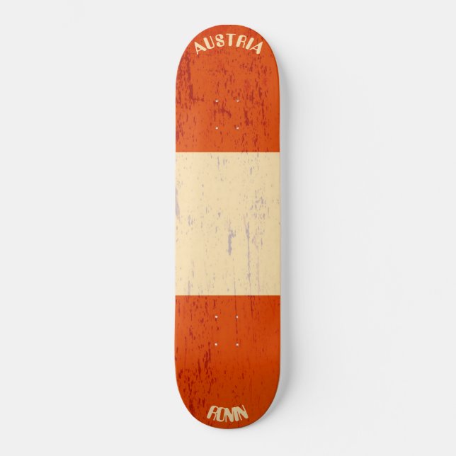 RONIN Austria Apex Pro Flagga Skateboard Deck (Framsida)