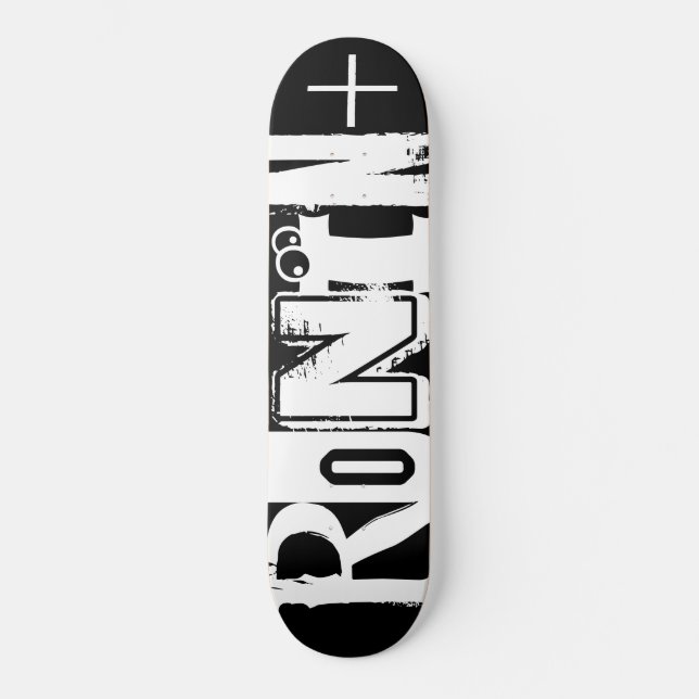 RONIN Legacy Ransom Brev Street Deck Skateboard (Framsida)