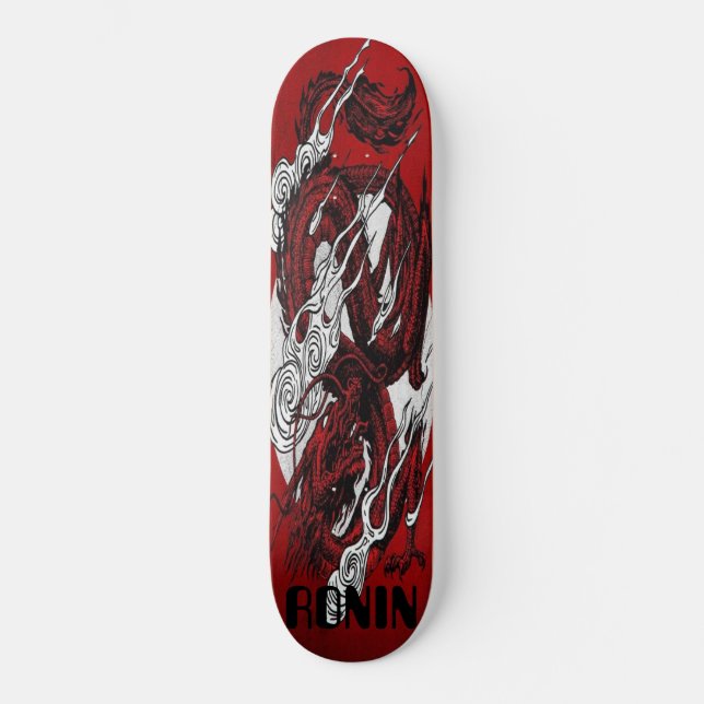 RONIN Original Dragon Street Deck Skateboard Deck (Framsida)