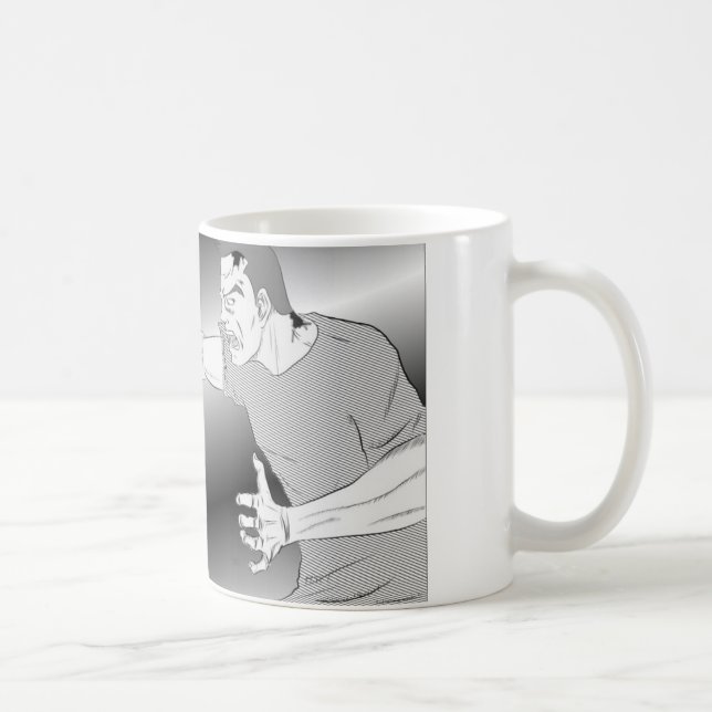 Ronin vs Zombie Kaffemugg (Höger)