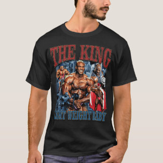 Ronnie Colemanhe King Light Weight Ba girl retro T Shirt