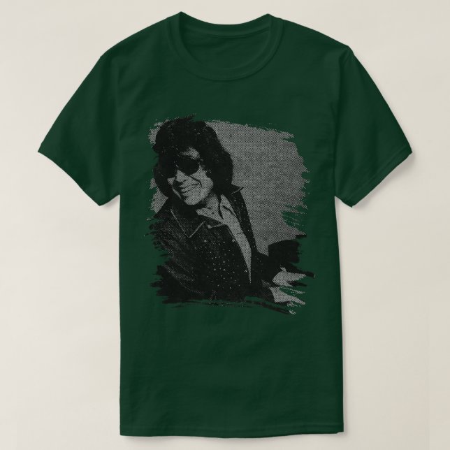 Ronnie Milsap Brush Retro T Shirt (Design framsida)