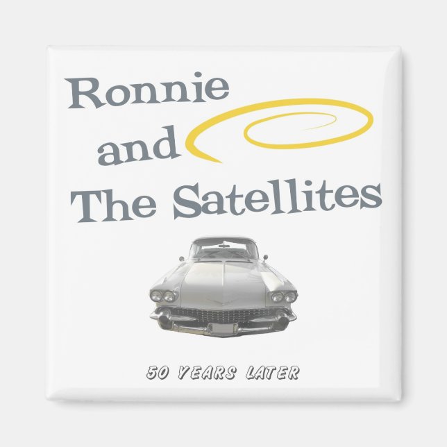 Ronnie och Satellites Magnet (Framsidan)