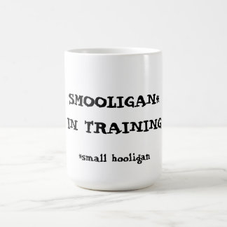 Rönoligan under utbildning kaffemugg