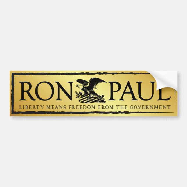 RonPaul2012 Bildekal (Framsidan)
