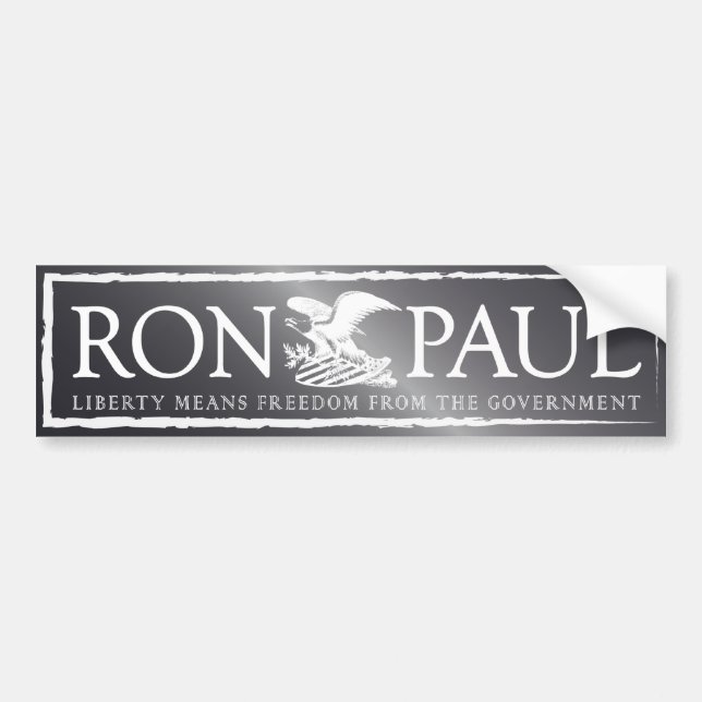 RonPaul2012 Bildekal (Framsidan)