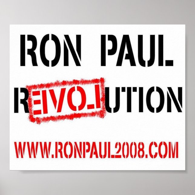 RONPAULRevolution Poster (Framsidan)