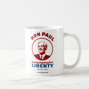 Rons Paul kampanj för frihet! Kaffemugg