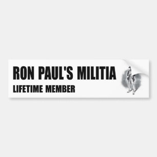 Rons Paul milisbildekal Bildekal