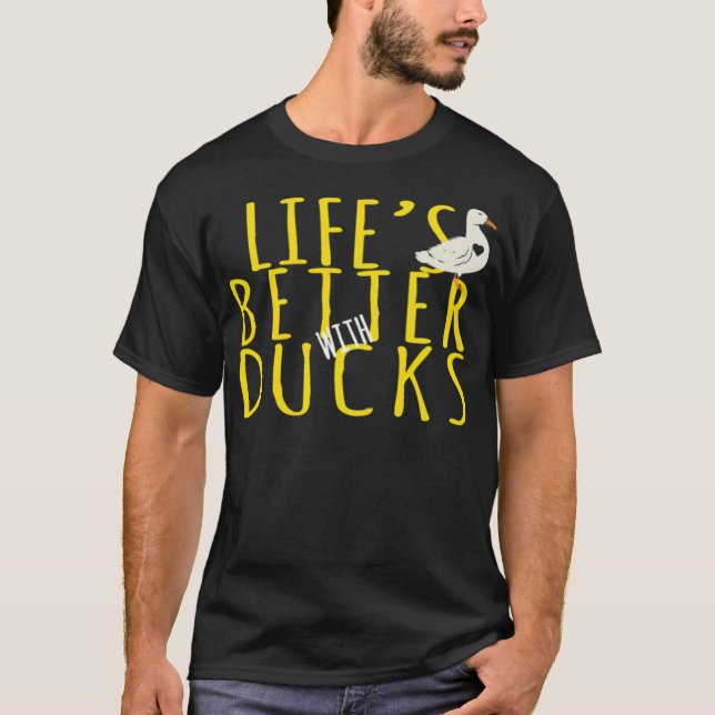 Rönsdjur av anka Älskare T Shirt (Framsida)