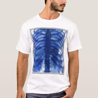 Röntga blått tee shirt