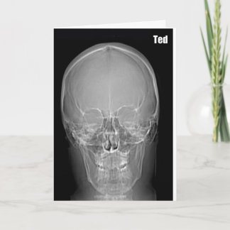 Röntga det Ted födelsedagkortet Kort
