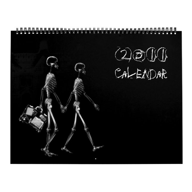 Röntga kalendern för visionskelett 2011 kalender (Omslag)