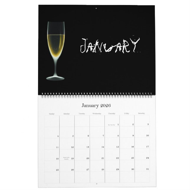 Röntga kalendern för visionskelett 2011 kalender (Jan 2026)