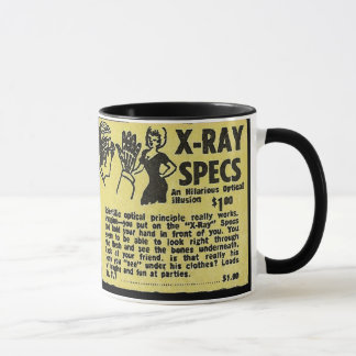 Röntga specifikationer! Se igenom kläder (sorten Mugg