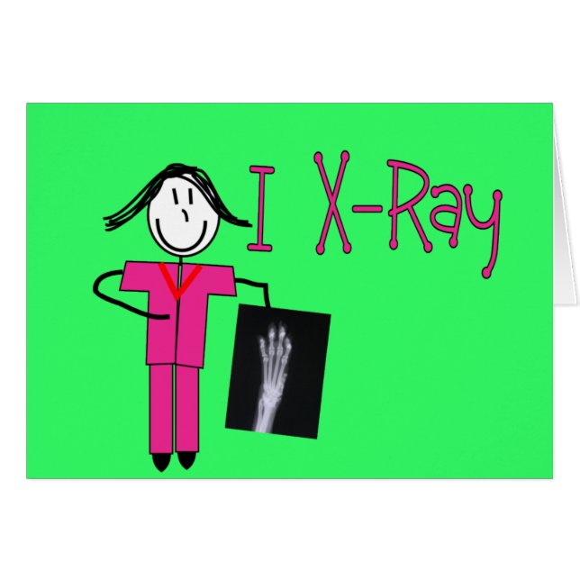 Röntga Techgåvor Hälsningskort (Framsidan Horizontal)