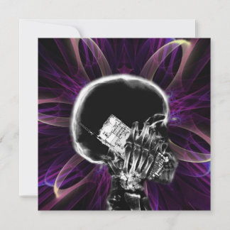 Röntgen Fractal Flower Smartphone Skeleton - Fuchs