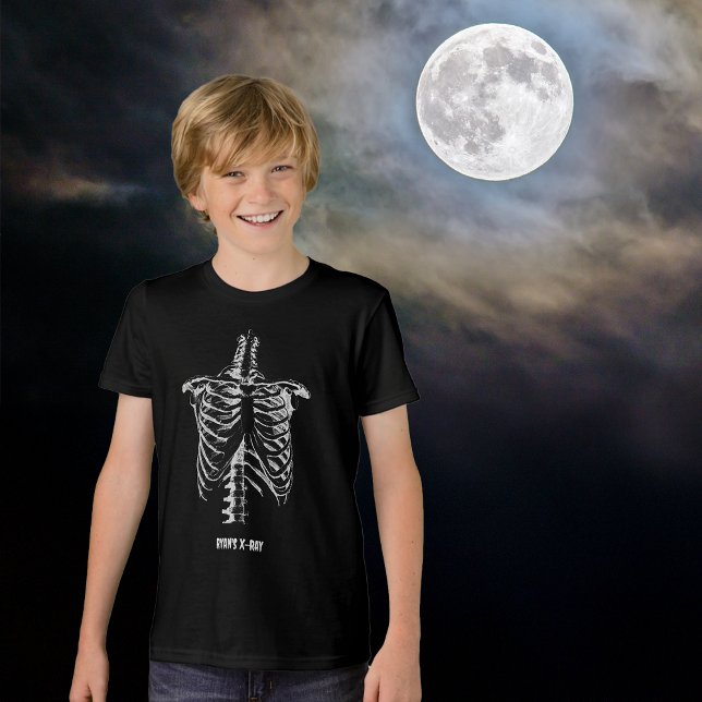 Röntgenburk Funny Halloween Children Customize T Shirt (Skapare uppladdad)