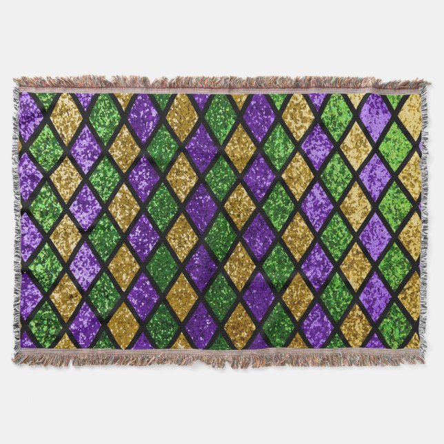 Röntgendiamanter, festlig bakgrund filt (Framsidan)