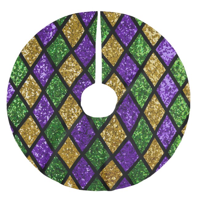 Röntgendiamanter, festlig bakgrund julgransmatta borstad polyester (Framsidan)