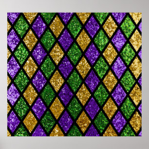 Röntgendiamanter, festlig bakgrund poster