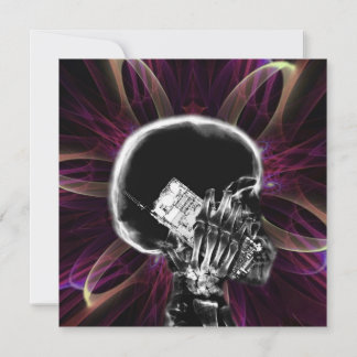 Röntgenfetter från Smartphone Skeleton - Rosa