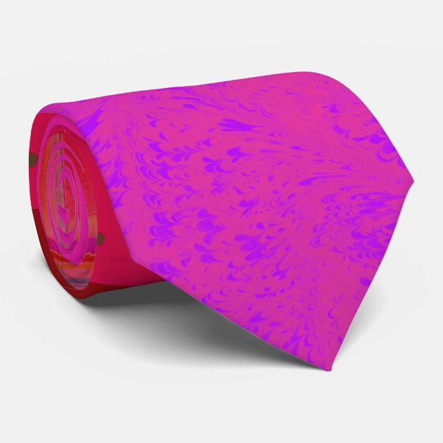 Röntgenflickor Glitch Art Rutnät Hot Pink Slips (Rullad)
