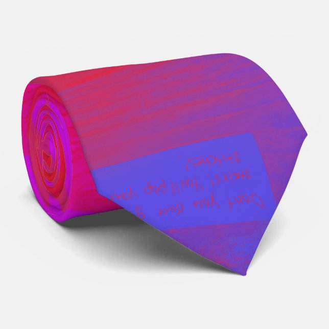 Röntgenflickor Glitch Art Rutnät Hot Pink Slips (Rullad)