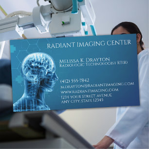 Röntgenolog Medicinsk Bildvetenskap Visitkort