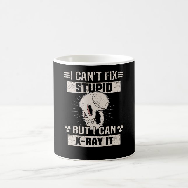 röntgenradiolog Skullhälsekniker Kaffemugg (Center)