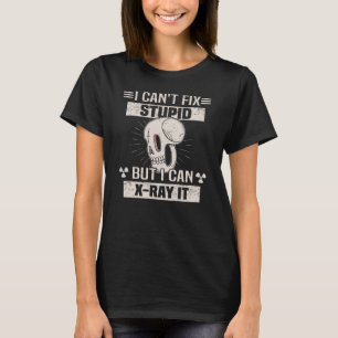 röntgenradiolog Skullhälsekniker T Shirt