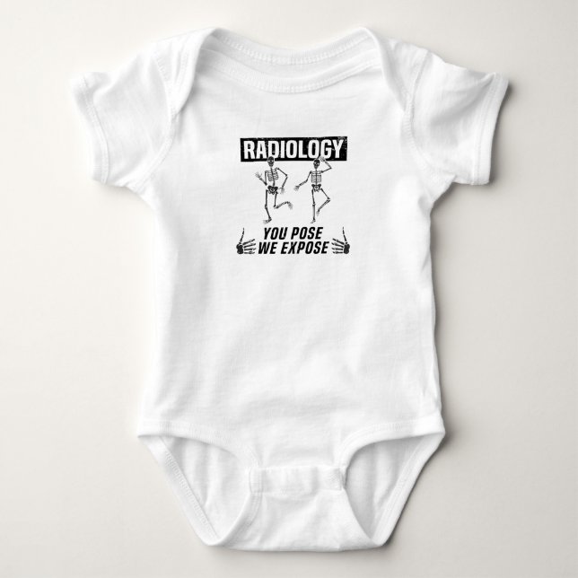 Röntgenröntgenröntgenläkare Student T Shirt (Framsida)