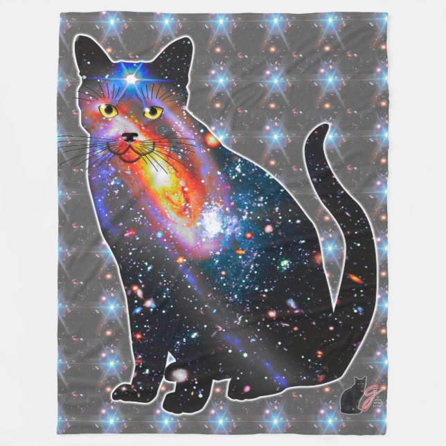 Röntgenrymd i Cat Fleece Blanket (Framsidan)