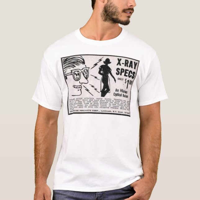 Röntgenstrålespecifikationer T Shirt (Framsida)