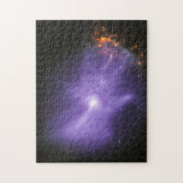 Röntgenstrålteleskop ser en spöklik kosmisk hand pussel