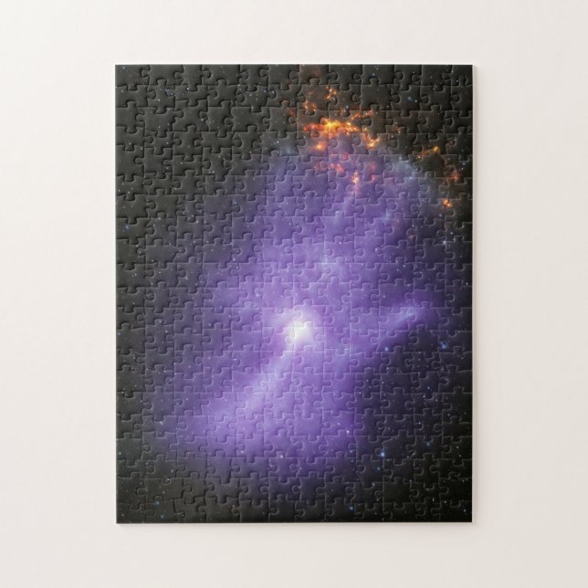 Röntgenstrålteleskop ser en spöklik kosmisk hand pussel (Vertikal)