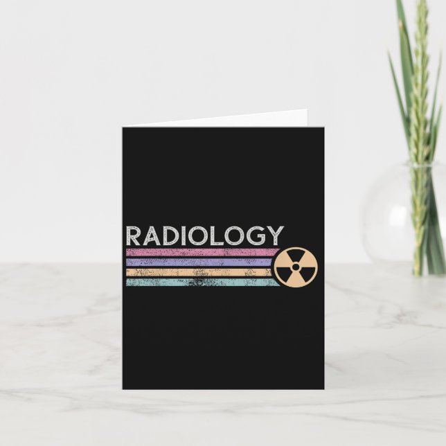 Röntgentekniker Framtida Radiolog Röntgenskelett Kort (Framsida)