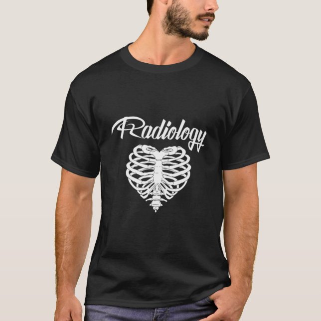 Röntgentekniker Har Stor Röntgen X-Ray Tekniker T Shirt (Framsida)