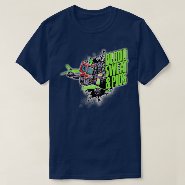 Röntoner för FPV-tävla-citattecken eller tävla- fö T Shirt (Design framsida)