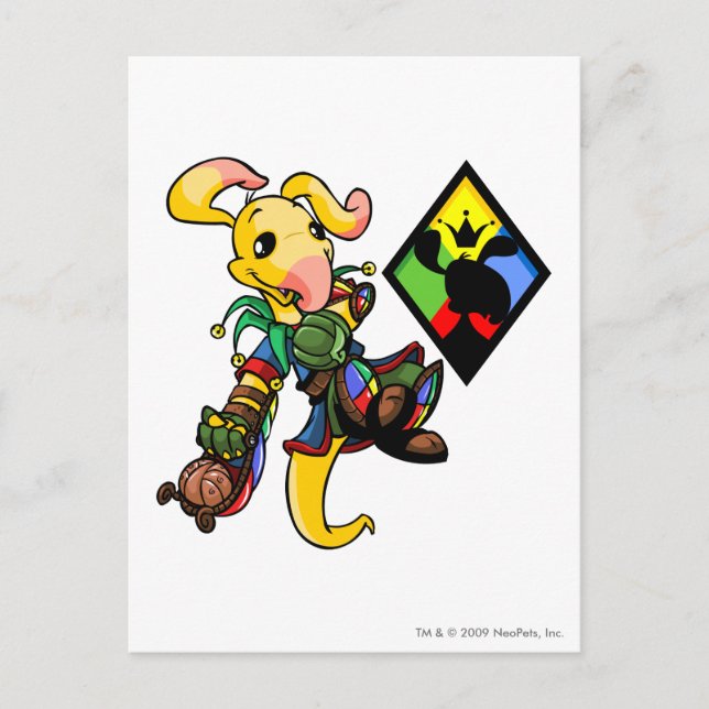 Roo Island Team Kapten 1 Vykort (Framsida)