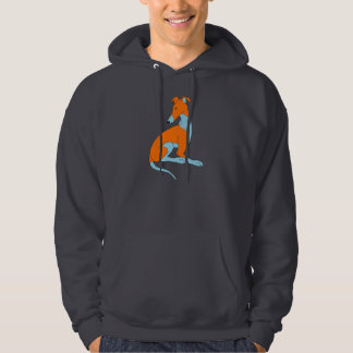 Roo sitta (BLÅTT & ORANGEN) Hoodie