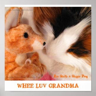 Roo Stuffy & Skippy Peeg Poster